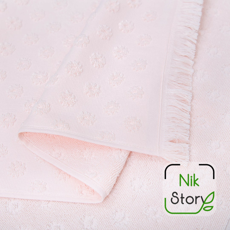 Махровое полотенце Dausy (70/140 розовый)