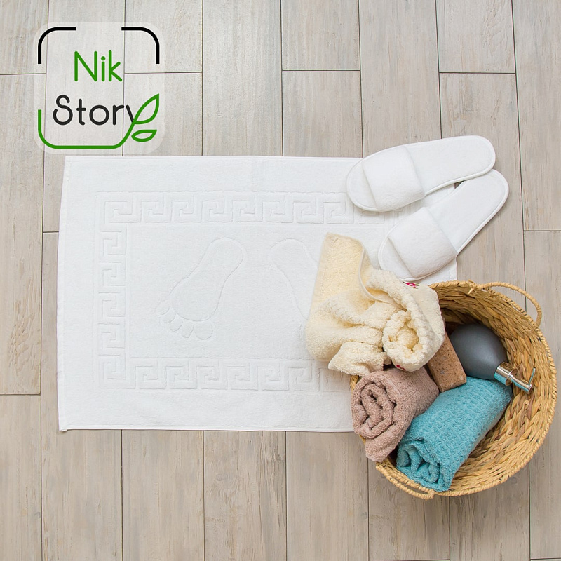 Махровое полотенце для ног 600 гр. 50-70 см, Турция