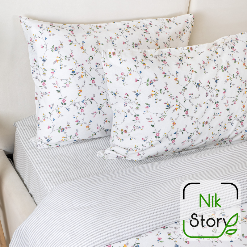 Постельное белье Бязь евро  (0374)